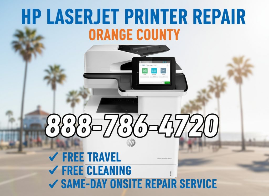 HP LaserJet Printer repair  Costa Mesa,Ca