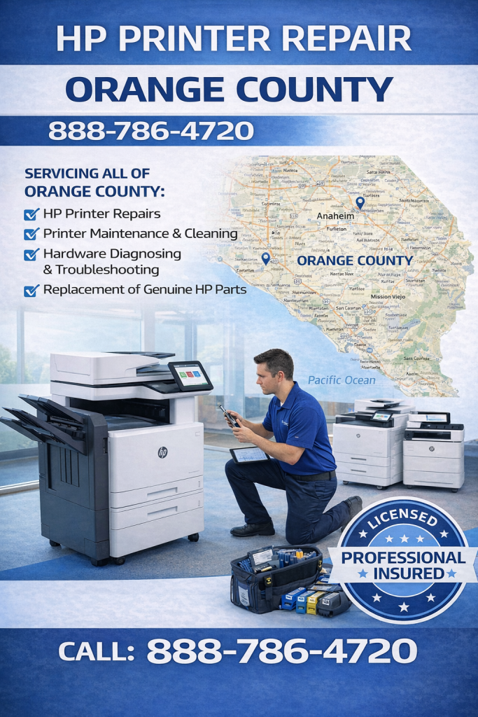Printer Repair in Santa Ana, CA 
