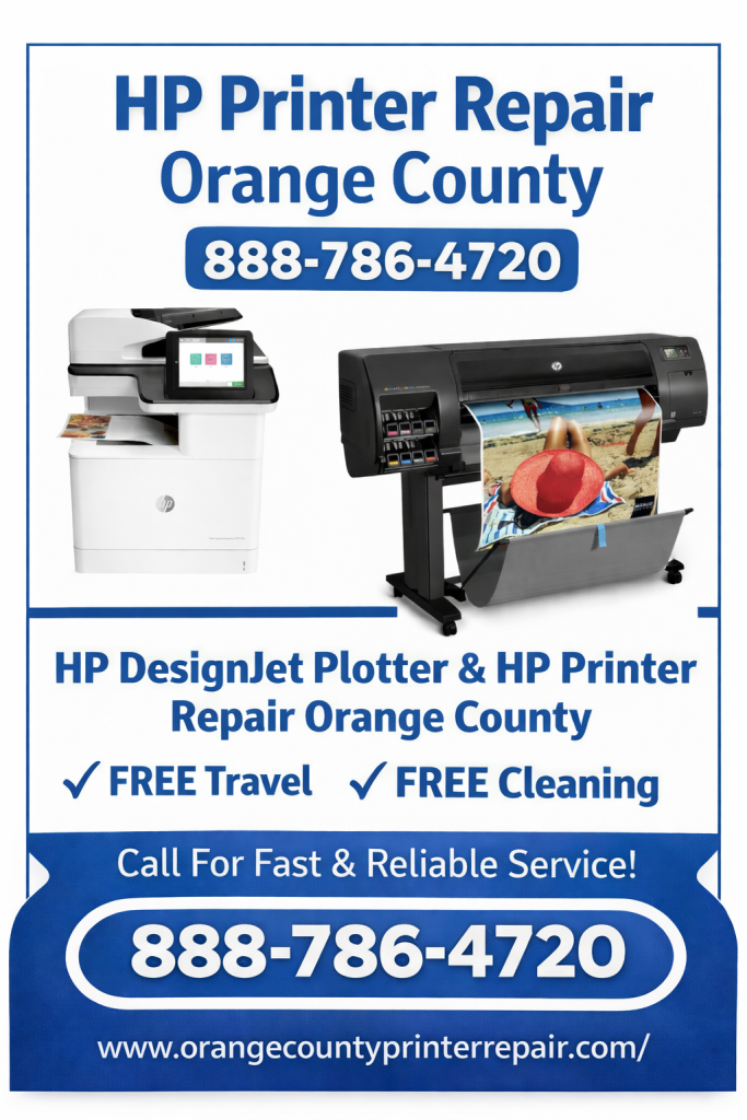 HP Printer Repair & Service Tustin,Ca